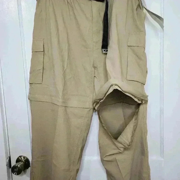 Vintage SPORTIF Truckee Pants Convertible Khaki Zip Leg Pants-Shorts Mens XXL - Picture 6 of 7